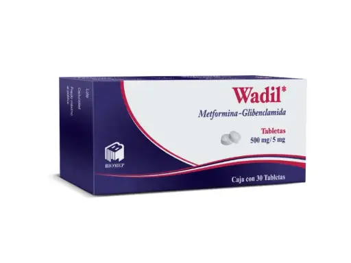 [275352] WADIL c/30 TABS. 500/5 MG.