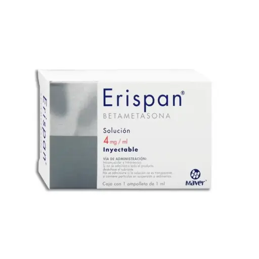[180100] ERISPAN Sol. Iny. c/1 AMPTA. 4 MG/1 ML.