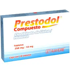 [270220] PRESTODOL Compuesto c/10 TABS. 250/10 MG.