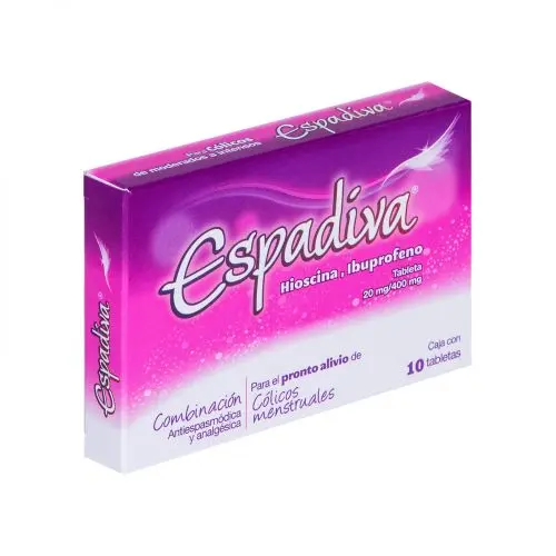[420801] ESPADIVA c/10 TABS. 20/400 MG.