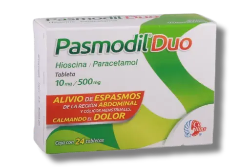 [117615] PASMODIL DUO c/24 TABS. 10/500 MG.