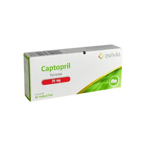 [922202] CAPTOPRIL (Avivia) c/ 30 TABS. 25 MG.