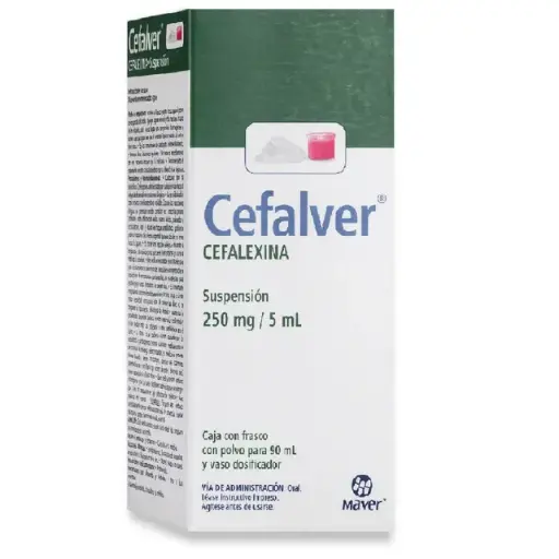 [150126] CEFALVER SUSP. Fco. 90 ML. 250 MG/5 ML.