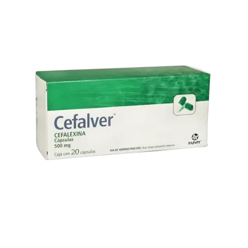 [150141] CEFALVER c/20 CAPS. 500 MG.
