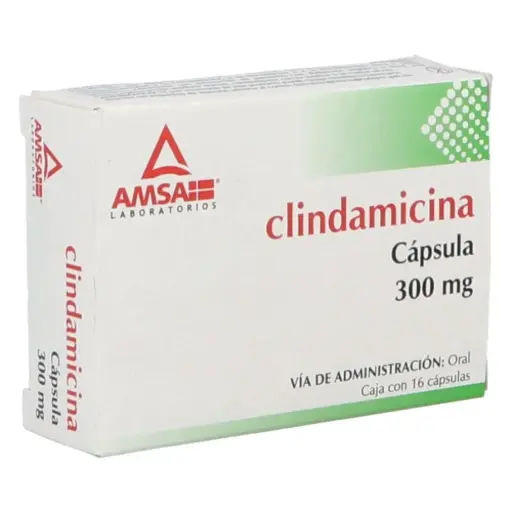 [487714] CLINDAMICINA (Amsa) c/16 CAPS 300 MG.