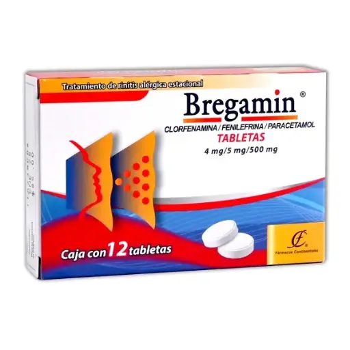 [370713] BREGAMIN Adulto c/12 TABS. 4/5/500 MG.