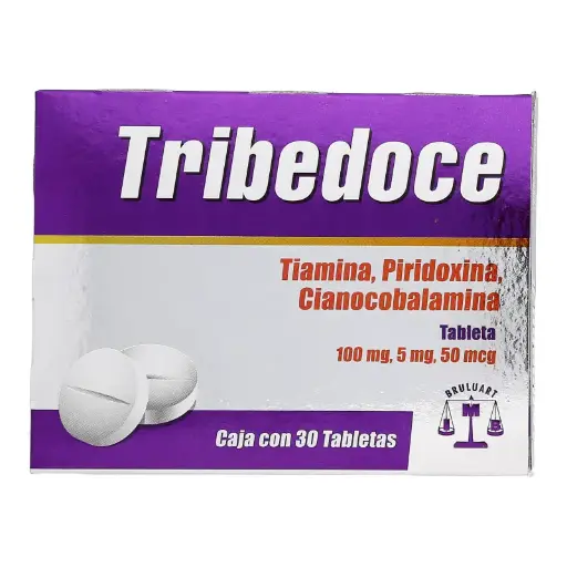 [610402] TRIBEDOCE c/ 30 TABS. 100 MG/5 MG/50 MCG.