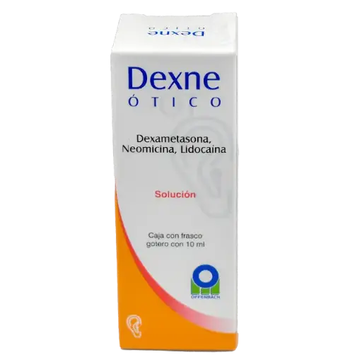 [281701] DEXNE ÓTICO SOL. Fco. Gotero 10 ML. 1.0-3.5-15.0 MG/1 ML.