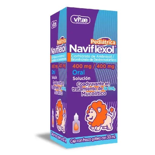 [835042] NAVIFLEXOL SOL. Pediátrica Fco. Gotero 30 ML. 400-400 MG/100 ML.