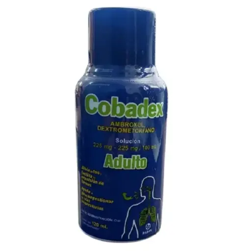 [150506] COBADEX SOL. Adulto Fco. 120 ML. 225-225 MG/100 ML.