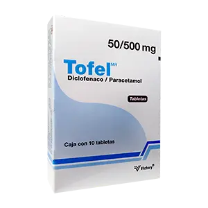 [410310] TOFEL c/10 TABS. 50/500 MG.