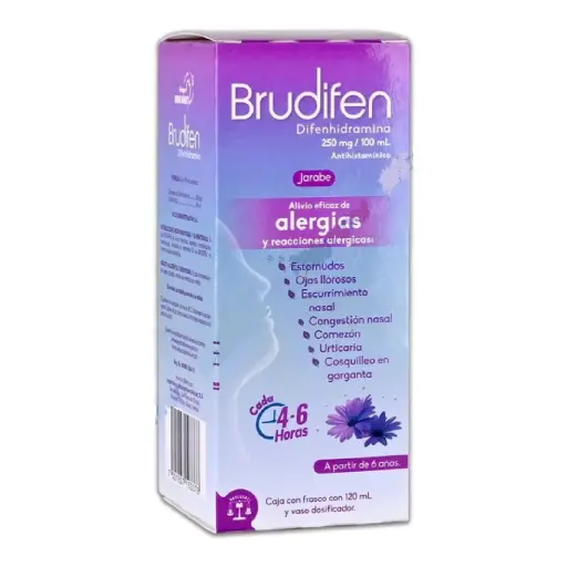 [15717] BRUDIFEN JARABE Fco. 120 ML. 250 MG/100 ML.