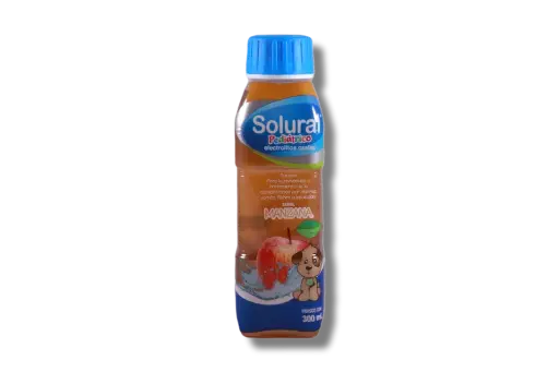 [482601] SOLURAL SOL. Pediátrico Sabor MANZANA FCO. 300 ML.