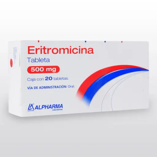[227073] ERITROMICINA (Alpharma) c/20 TABS. 500 MG.