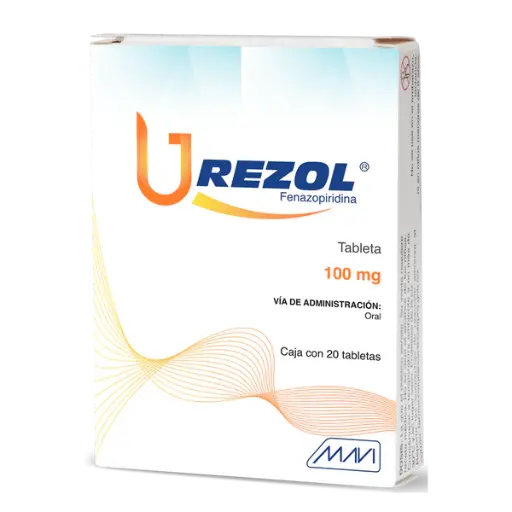 [893002] UREZOL c/20 TABS. 100 MG.