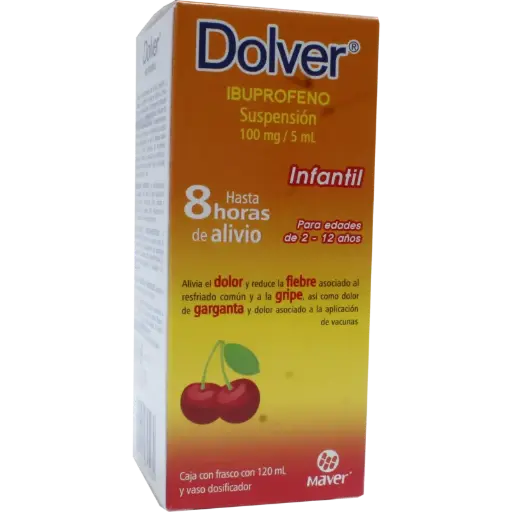 [150219] DOLVER SUSP. Sab. Cereza Fco. 120 ML. 100 MG/5 ML.