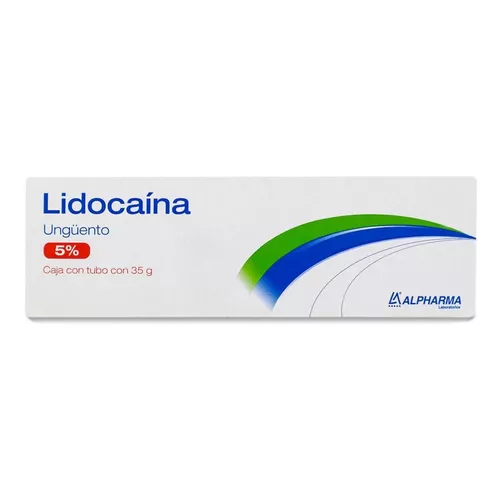 [843903] LIDOCAINA (Alpharma) UNGÜENTO 5% Tubo c/35 G.