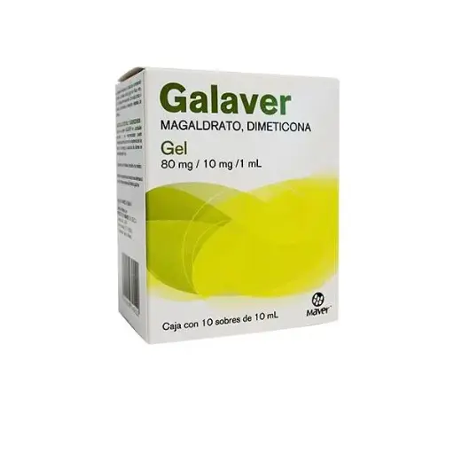 [985032] GALAVER GEL c/10 Sobres 10 ML. 80-10 MG/1 ML.