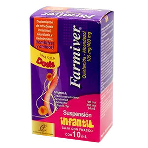 [371058] FARMIVER SUSP. Infantil Fco. 10 ML. 100-400 MG/10 ML.