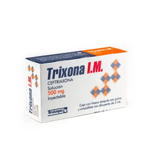 [180130] TRIXONA I.M. Sol. Iny. c/1 FCO. AMP. 500 MG/2 ML.